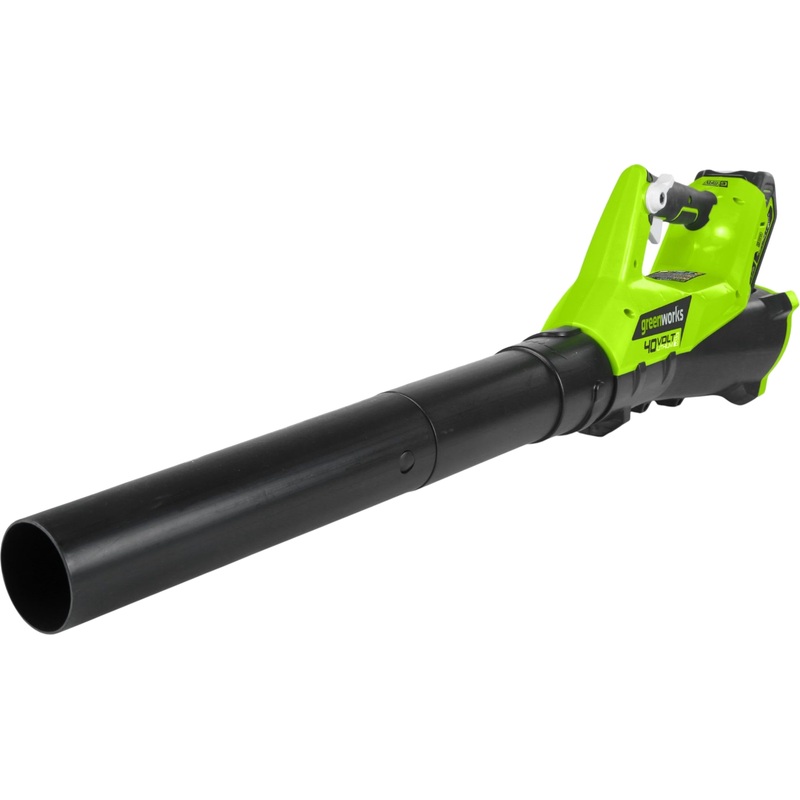 Изображение товара Аккумуляторный воздуходув Greenworks G40ABK4 2400807UB легкий мощный