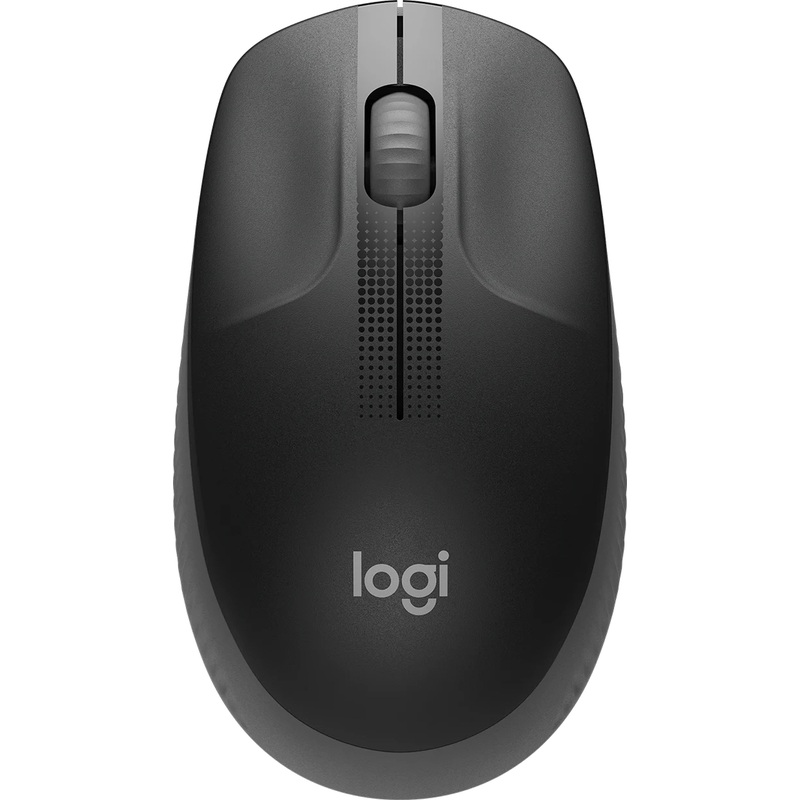 Изображение товара Мышь беспроводная Logitech M190 чёрная/серая (910-005906)