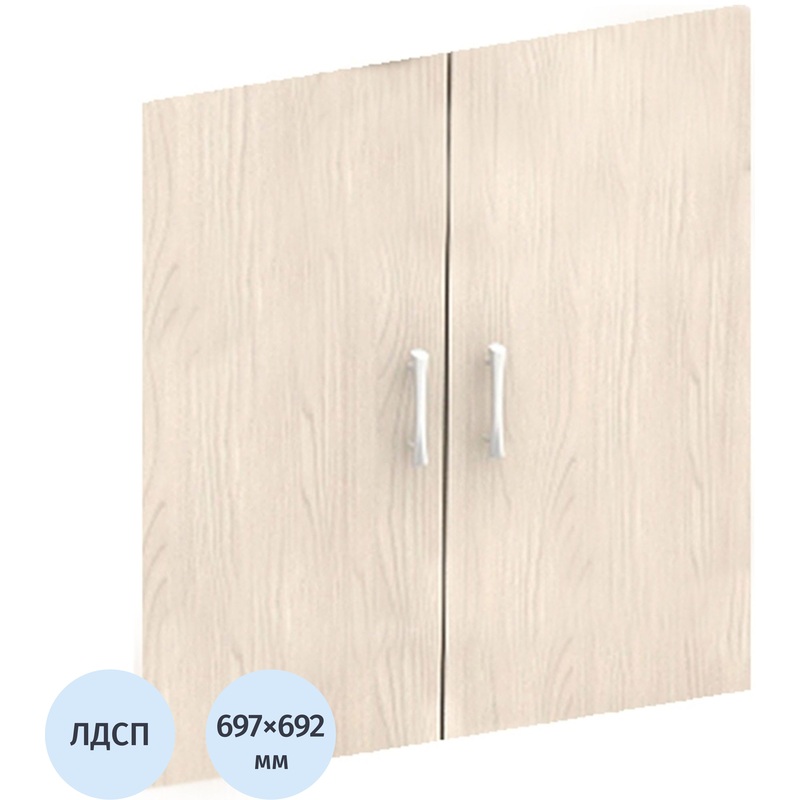 Изображение товара Двери низкие Канц ДК32.15 из ЛДСП дуб молочный 2 шт.