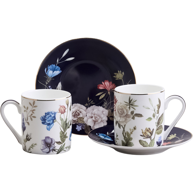 Изображение товара Набор кофейный Lefard Belle на 2 персоны фарфор (4 предмета)
