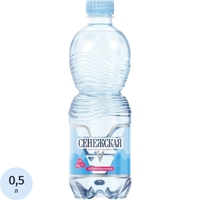 Вода питьевая Сенежская газированная 0.5 л