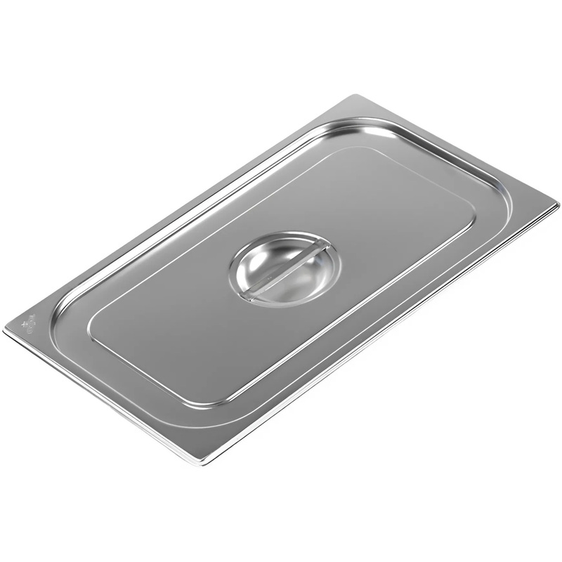Изображение товара Крышка для гастроёмкости GN 1/1 53x32.5 см нержавеющая сталь профессиональная