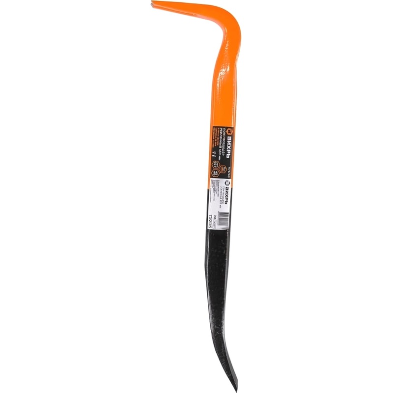 Изображение товара Лом-гвоздодер Вихрь 45 см профессиональный стальной инструмент