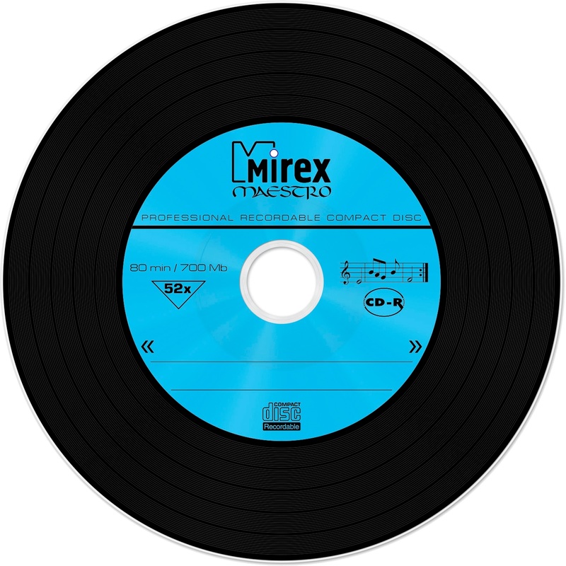 Изображение товара CD-R Mirex 700 МБ 52x slim box 5 штук