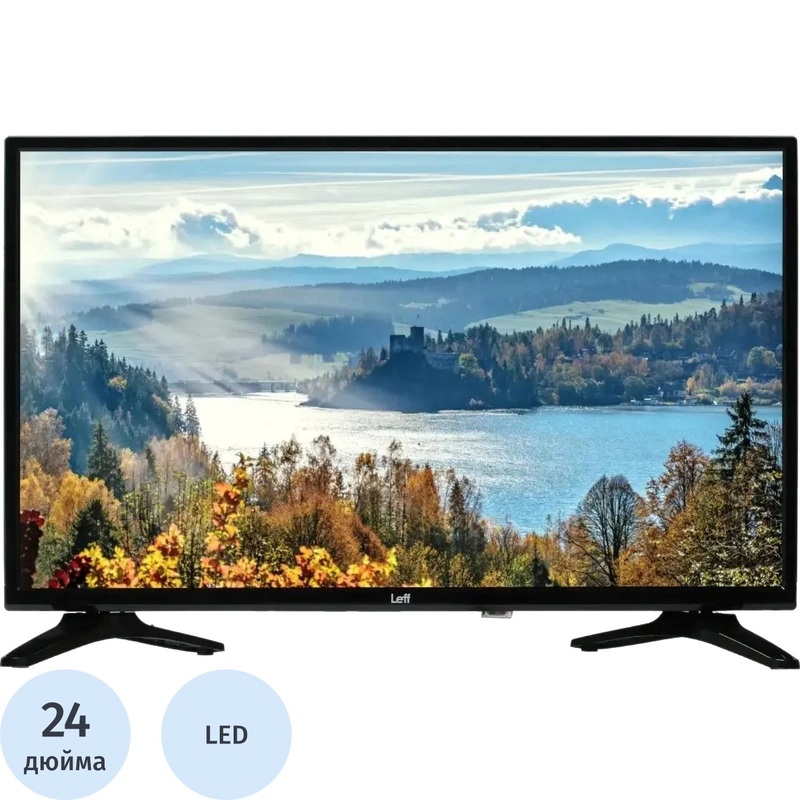 Изображение товара Телевизор 24" Leff 24H250T HD