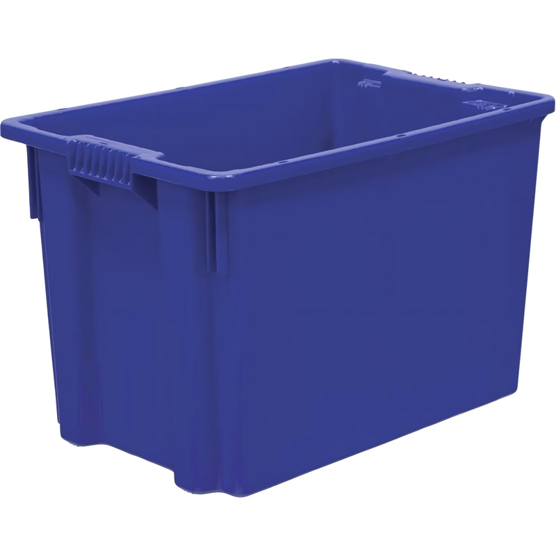 Изображение товара Пластиковый контейнер 600x400x400 мм универсальный синий