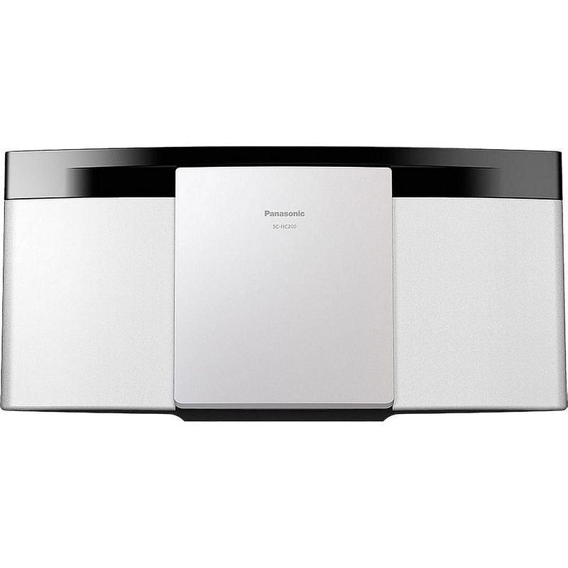 Изображение товара Музыкальный центр Panasonic SC-HC200EE-W с Bluetooth и CD для дома