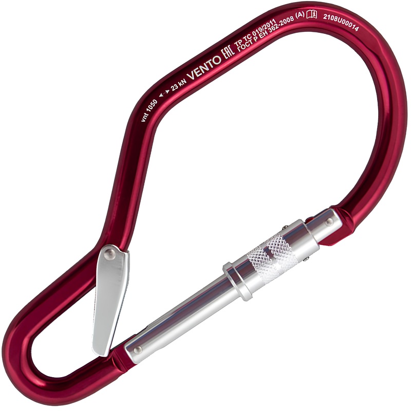 Изображение товара Карабин с винтовой муфтой VNT 1050 для альпинизма и безопасности