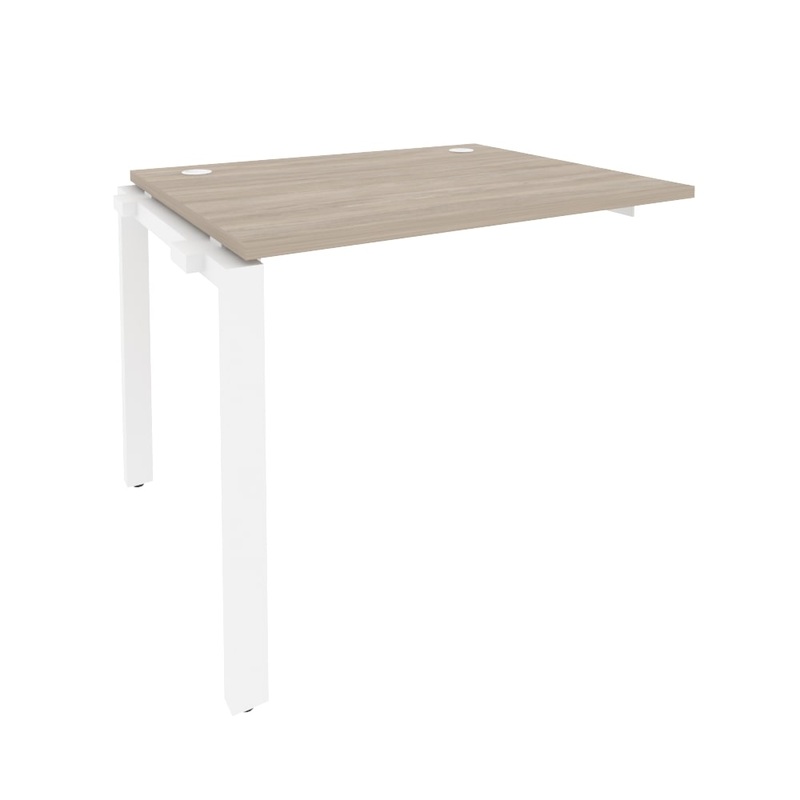 Изображение товара Элемент рабочей станции Onix-П O.MP-1.NRS-1.8 дуб аттик/белый 980x800x750 мм