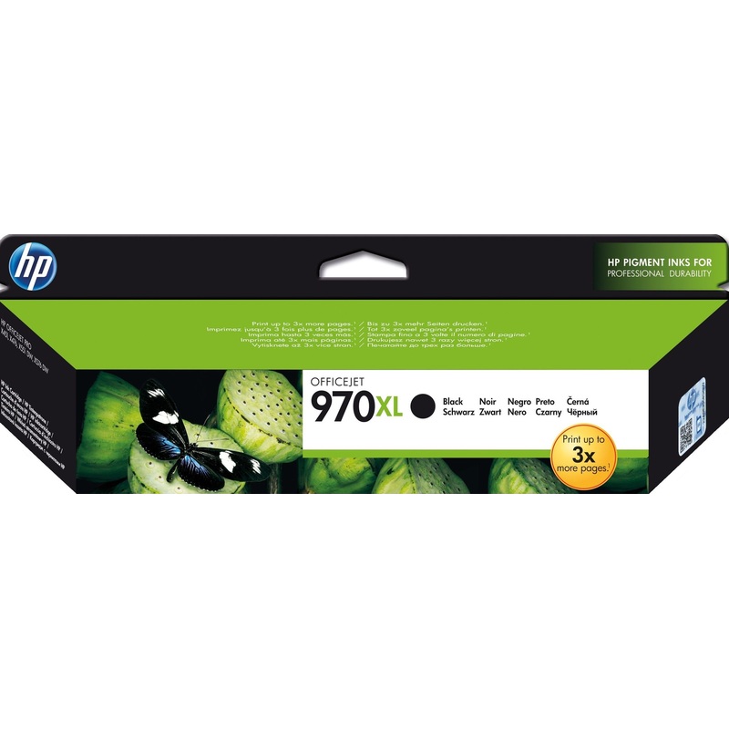 Изображение товара Уценка. Картридж струйный HP 970XL CN625AE чёрный оригинальный повышенной ёмкости
