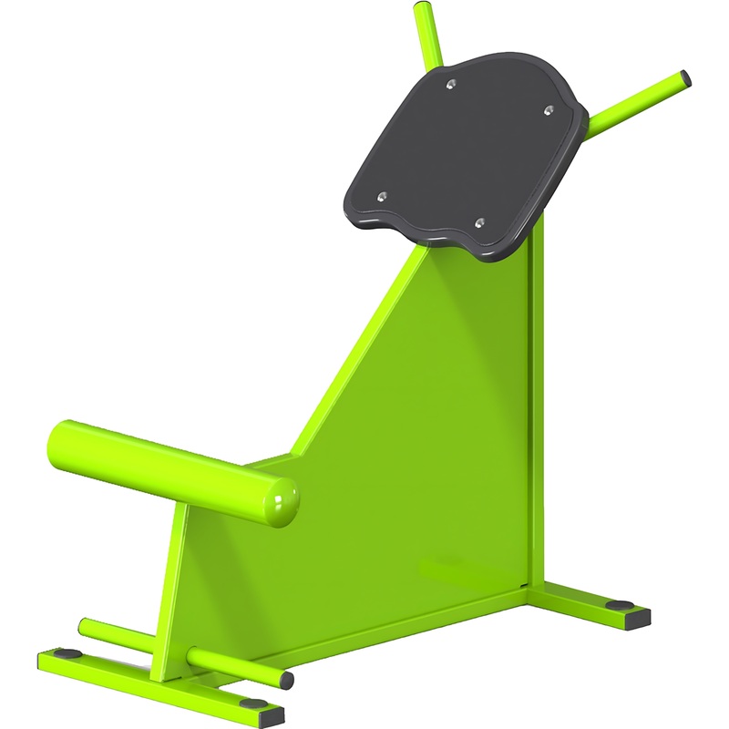Изображение товара Уличный тренажер SP для гиперэкстензии ТС 163 с максимальным весом 120 кг