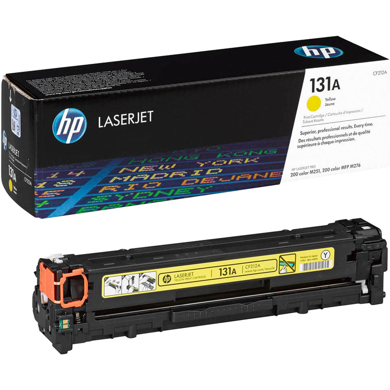 Изображение товара Картридж лазерный HP 131A CF212A желтый оригинальный