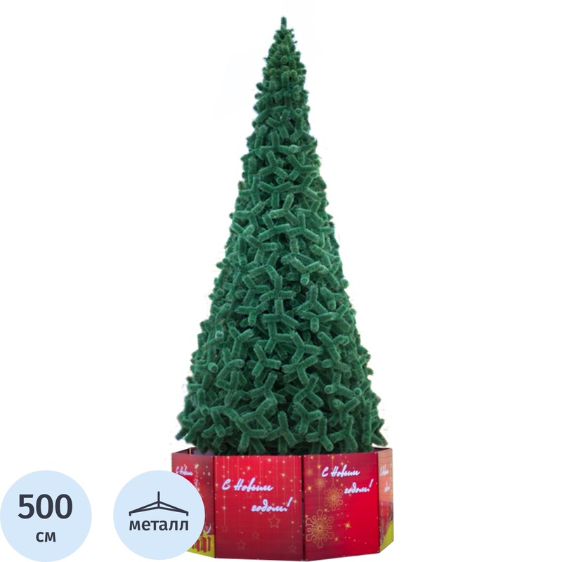 Изображение товара Сосна искусственная уличная Green Trees Альпийская ствольная 5 м