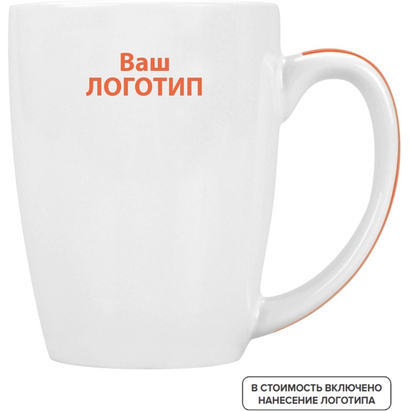 Изображение товара Керамическая кружка Good Day 320 мл с нанесением логотипа или надписи