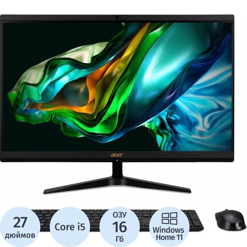 Изображение товара Моноблок 27 Acer Aspire C27-1800 (DQ.BN4CD.005)