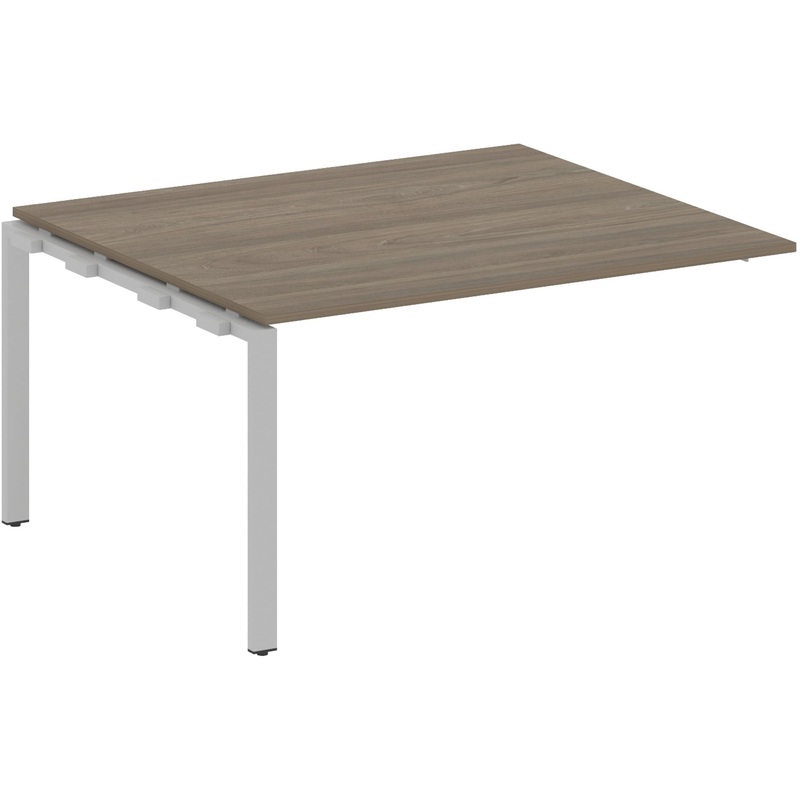 Изображение товара Элемент для стола переговоров Metal System Style БП.ППРГ-3 1400x1235x750 мм серый