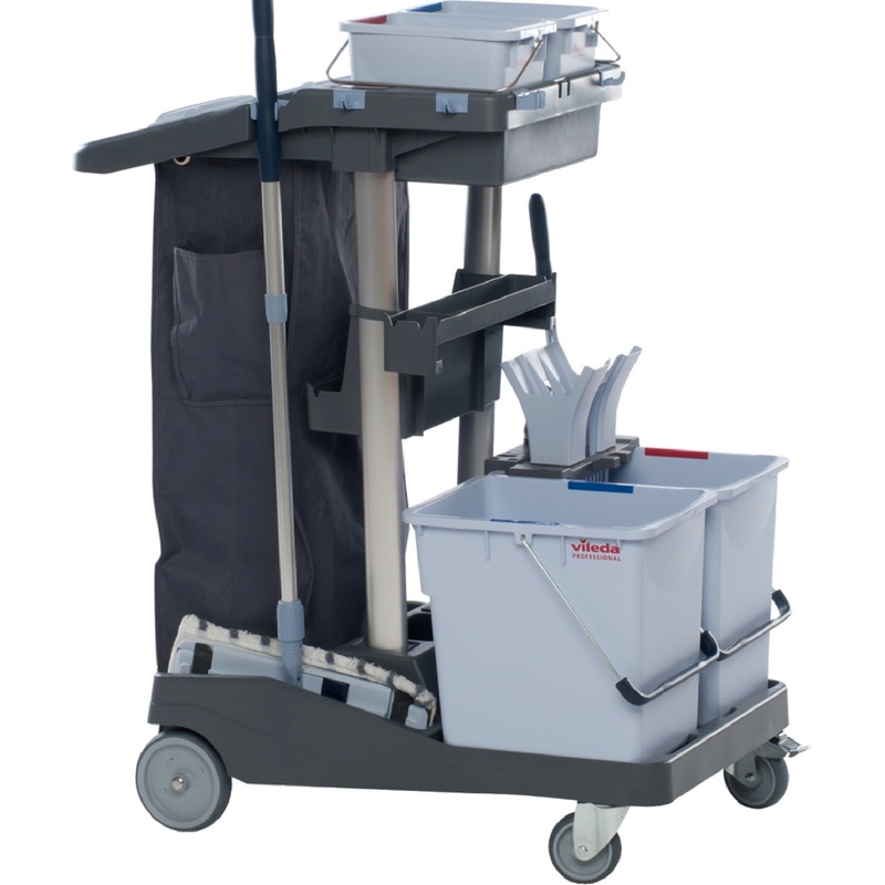 Изображение товара Тележка уборочная многофункциональная Vileda Professional Волео Про 2х25 л/2х6 л