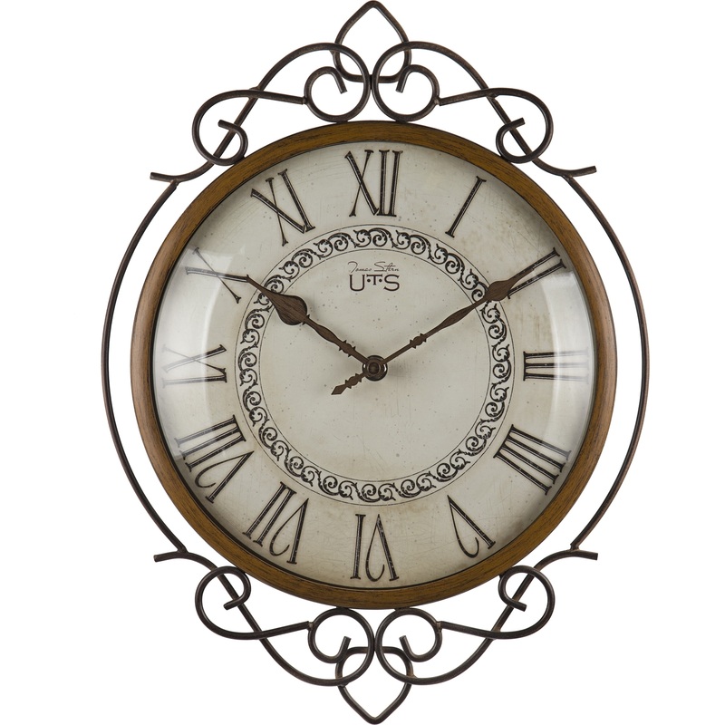 Изображение товара Настенные часы Tomas Stern 9043 с кованым корпусом и римскими цифрами