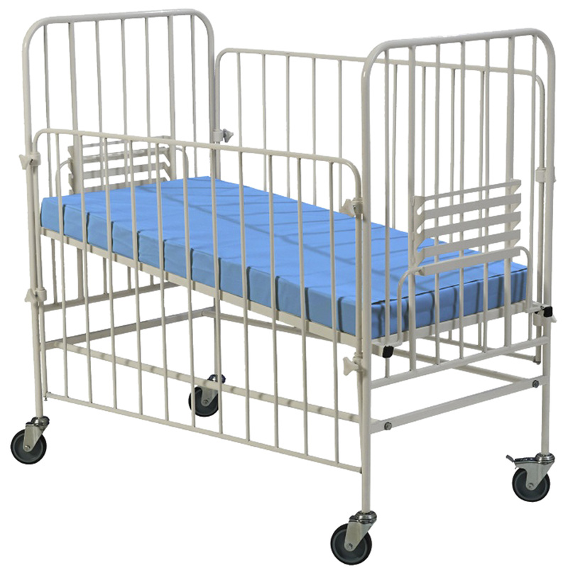 Изображение товара Кровать медицинская детская КФД-01-МСК/МСК-108 белая (металл)