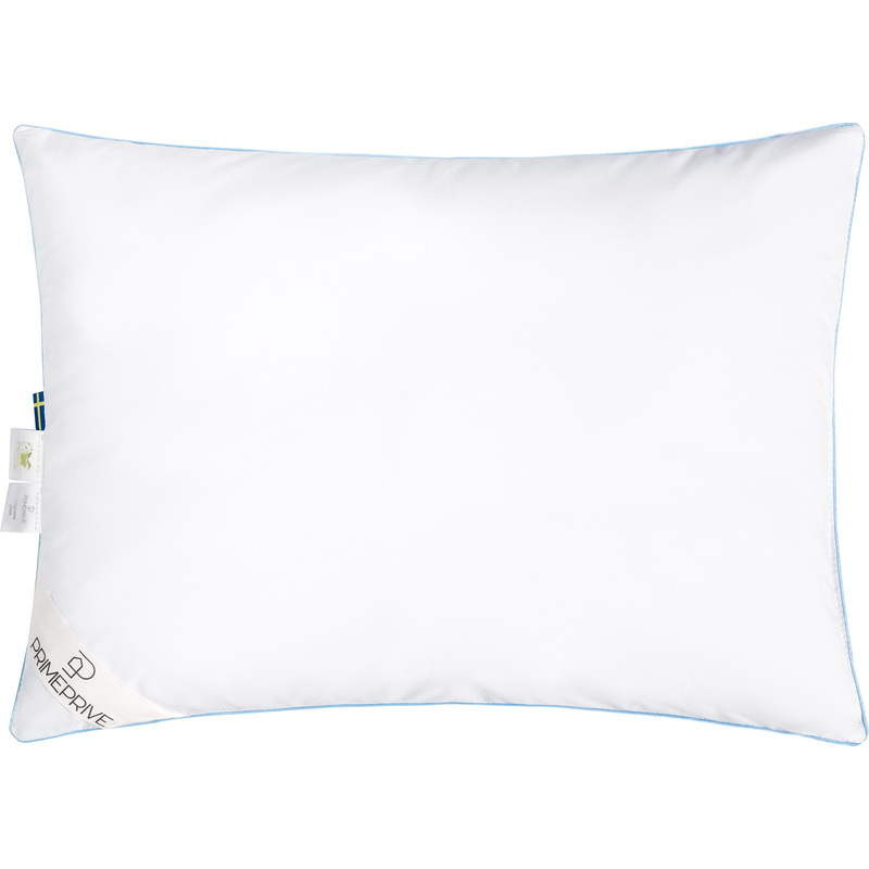 Изображение товара Подушка Prime Prive Linen 50x70 см льняное волокно и микроволокно хлопок тик экологичная