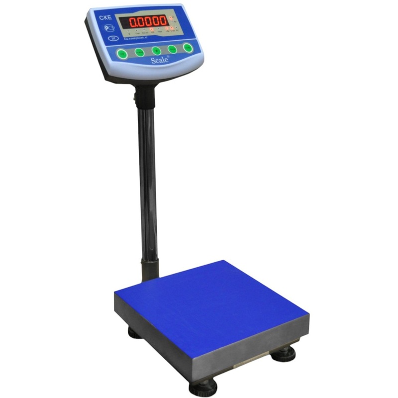 Изображение товара Весы торговые напольные Скейл СКЕ-6-30х30-3 с дисплеем и интерфейсом RS-232