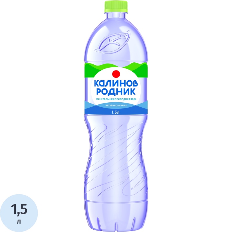 Изображение товара Вода минеральная Калинов Родник столовая негазированная 1.5 л