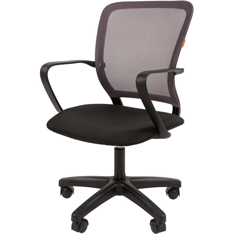 Изображение товара Офисное кресло Chairman 698LT регулируемое с поясничным упором и тканевой обивкой