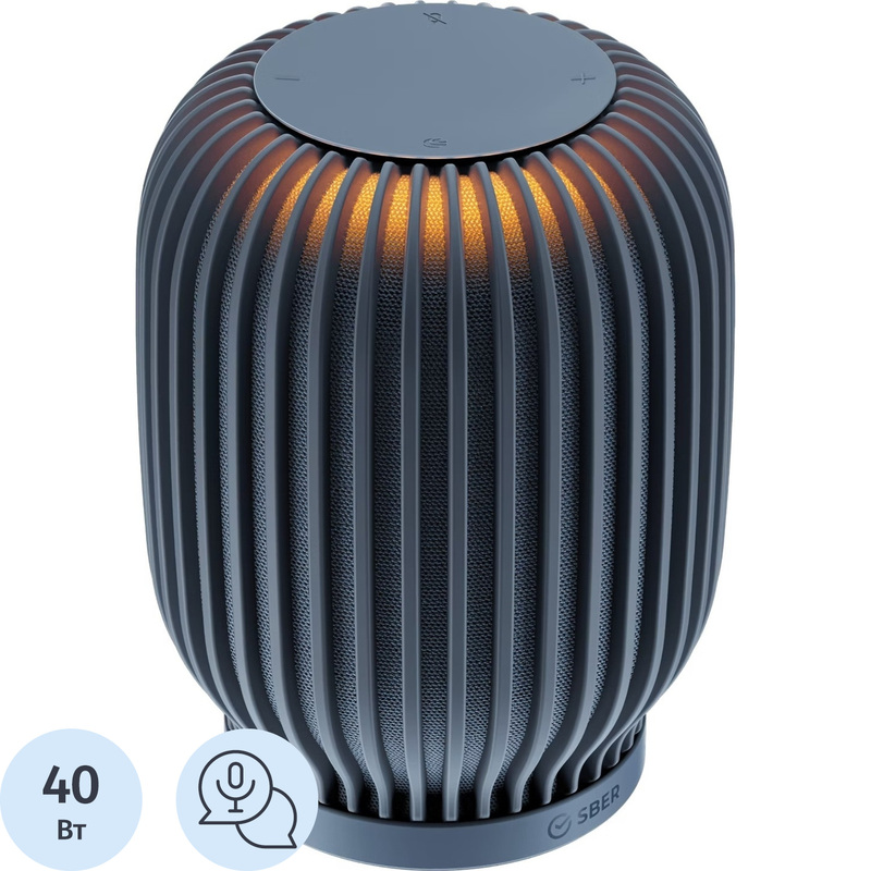 Изображение товара Умная колонка Sber SberBoom с подсветкой и микрофоном