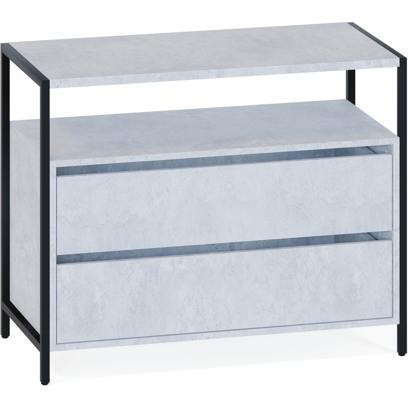 Изображение товара Комод Т-400 с нишей бетон 940х449х755 мм