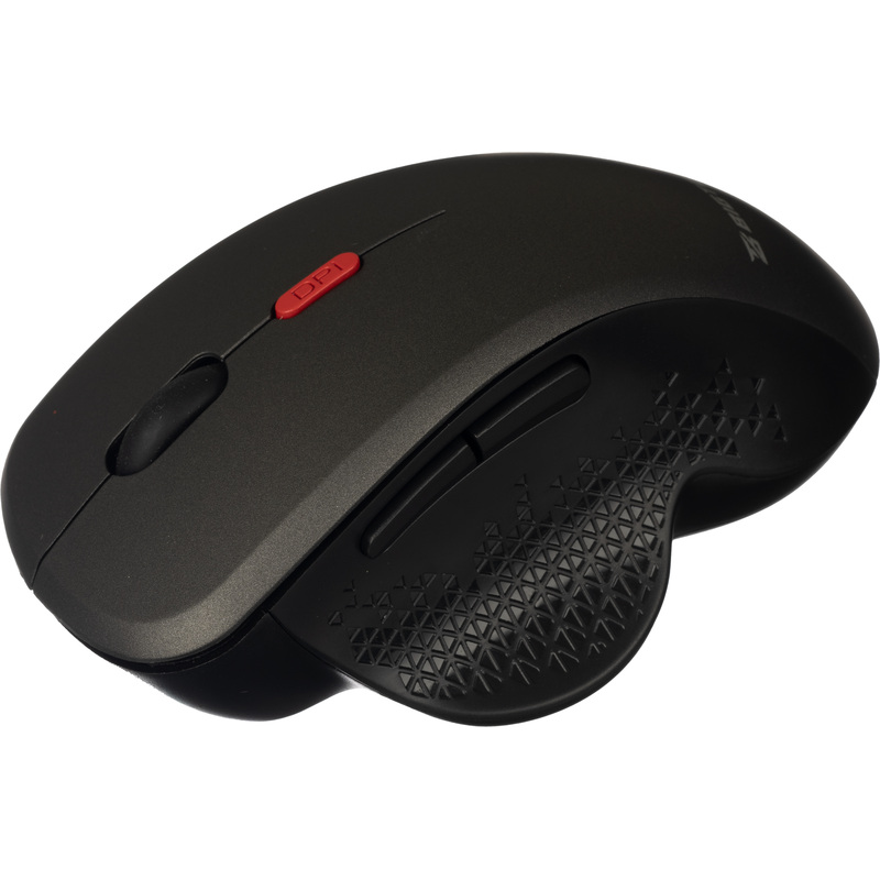 Изображение товара Беспроводная оптическая мышь BigTech BT-JWM-005 с 6 кнопками и 1600 dpi черная