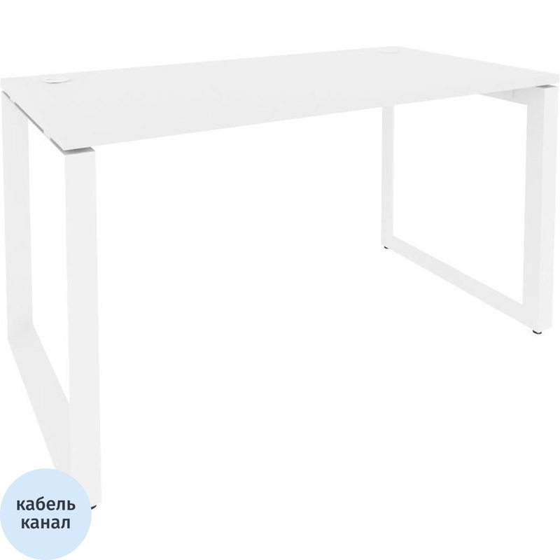 Изображение товара Стол прямой ONIX-О O.MO-SP-3.7 белый 1380х720х750 мм