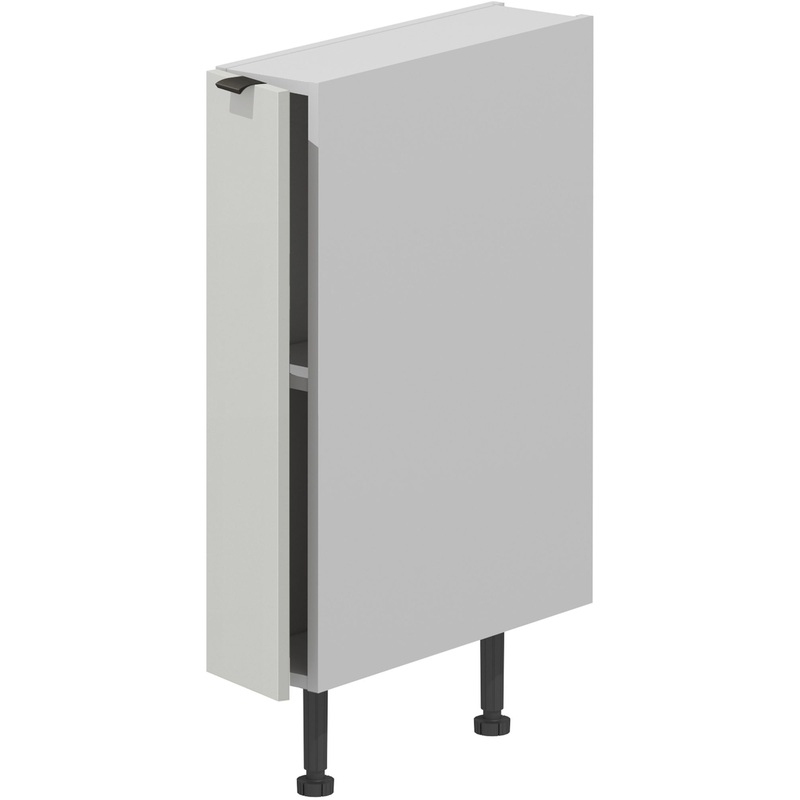 Изображение товара Шкаф кухонный (база) VOK B1D_72_15 (белый альпийский/белый шагрень, 150х530х870 мм)