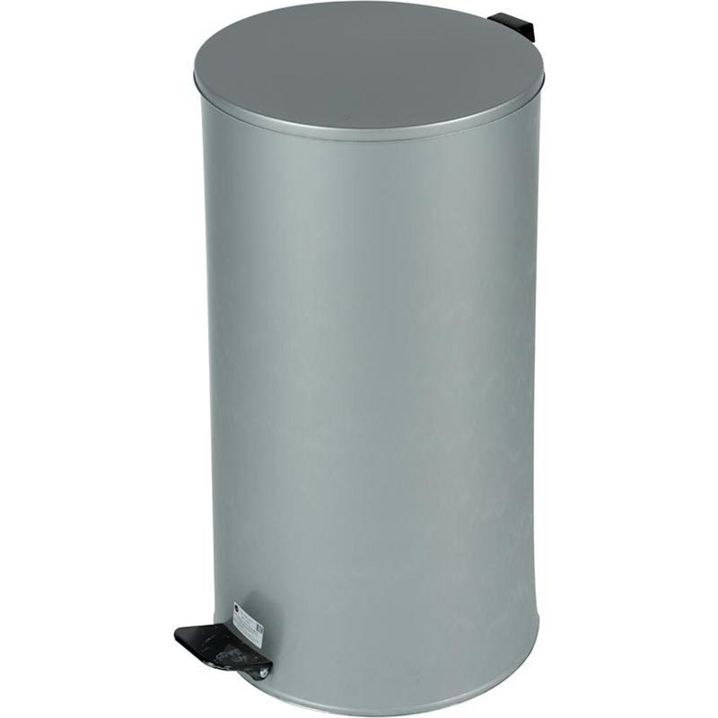 Изображение товара Ведро мусорное Titan 40 л с педалью и крышкой серое