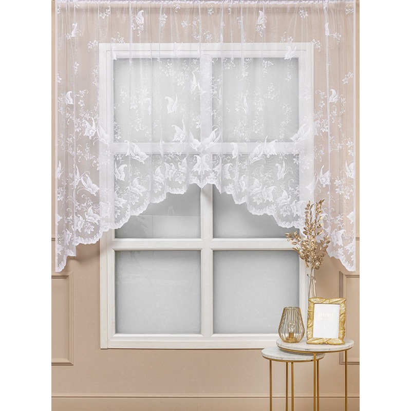 Изображение товара Тюль жаккардовый Арка Amore Mio Арка M 3090 300x170 см белый