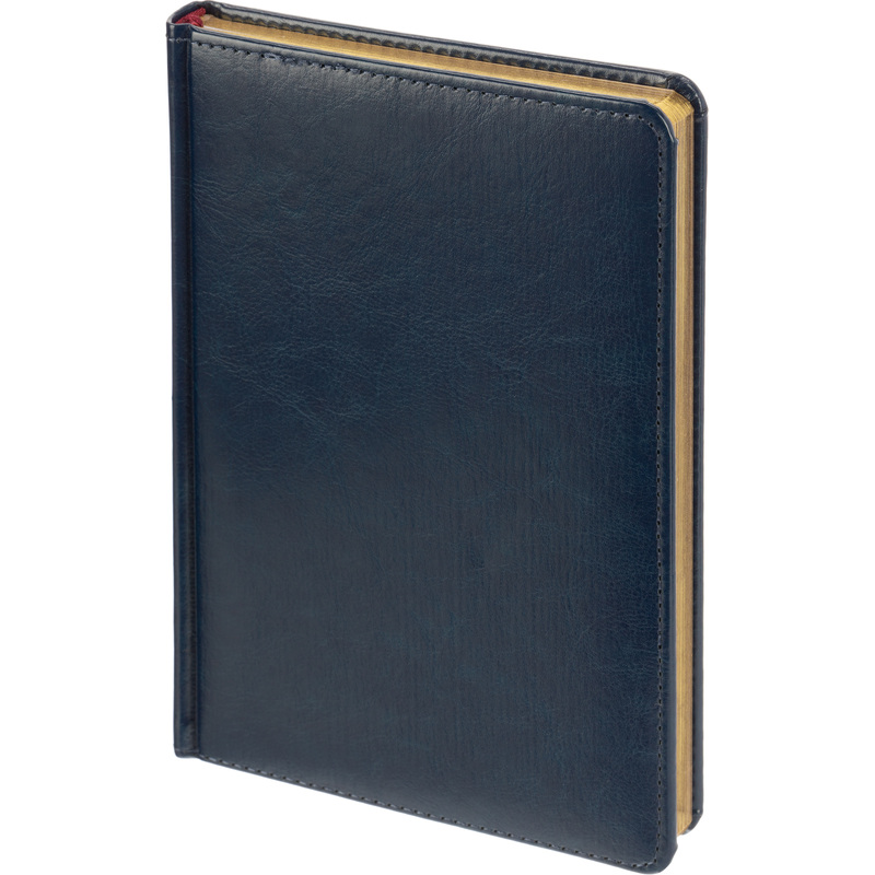 Изображение товара Ежедневник недатированный Attache Sidney Nebraska искусственная кожа А5 136 листов синий (золотистый обрез)