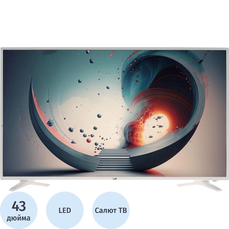 Изображение товара Телевизор 43" Leff 43F691T Full HD с Smart TV