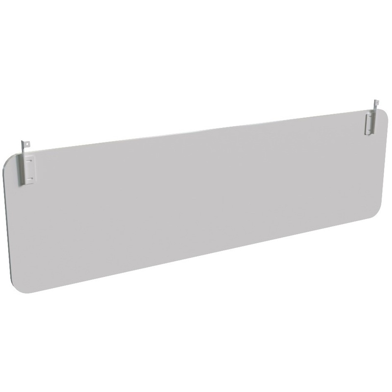 Изображение товара Передний щит к столу Steel 814П белый 1300х16х368 мм из ЛДСП с кромкой ПВХ