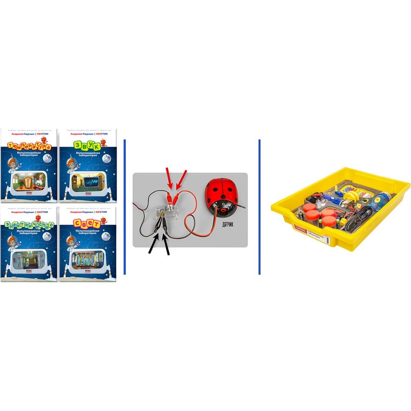 Изображение товара Набор демонстрационный по лабораторному оборудованию Научные развлечения 2.3.10