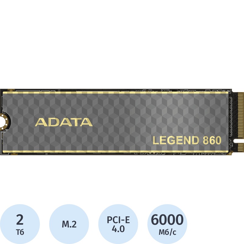 Изображение товара SSD накопитель ADATA LEGEND 860 2 ТБ (SLEG-860-2000GCS)