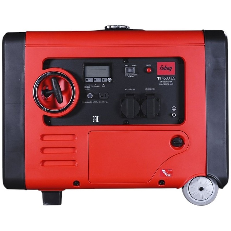 Изображение товара Генератор бензиновый Fubag TI 4500 ES инверторный резервный электропитательный источник