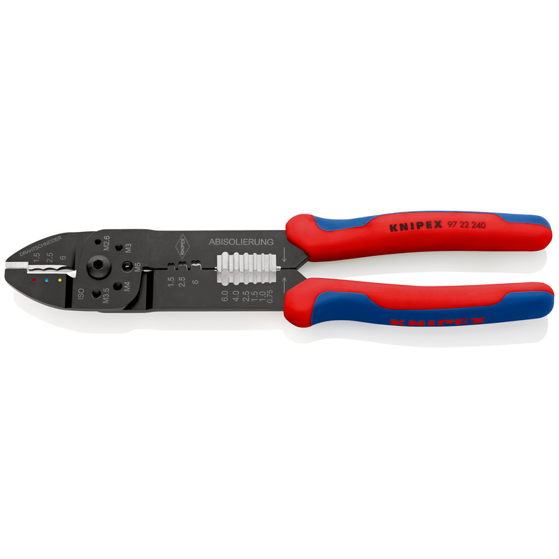 Изображение товара Пресс-клещи KNIPEX KN-9722240 для резки и зачистки проводов