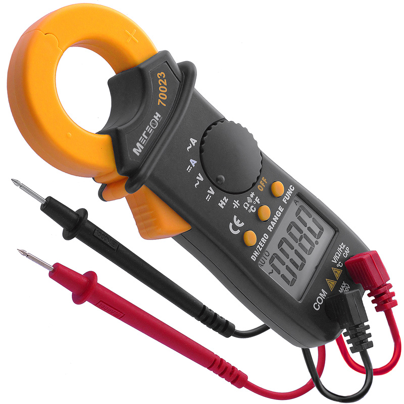 Изображение товара Клещи цифровые токоизмерительные Мегеон 70023 для измерения тока и напряжения