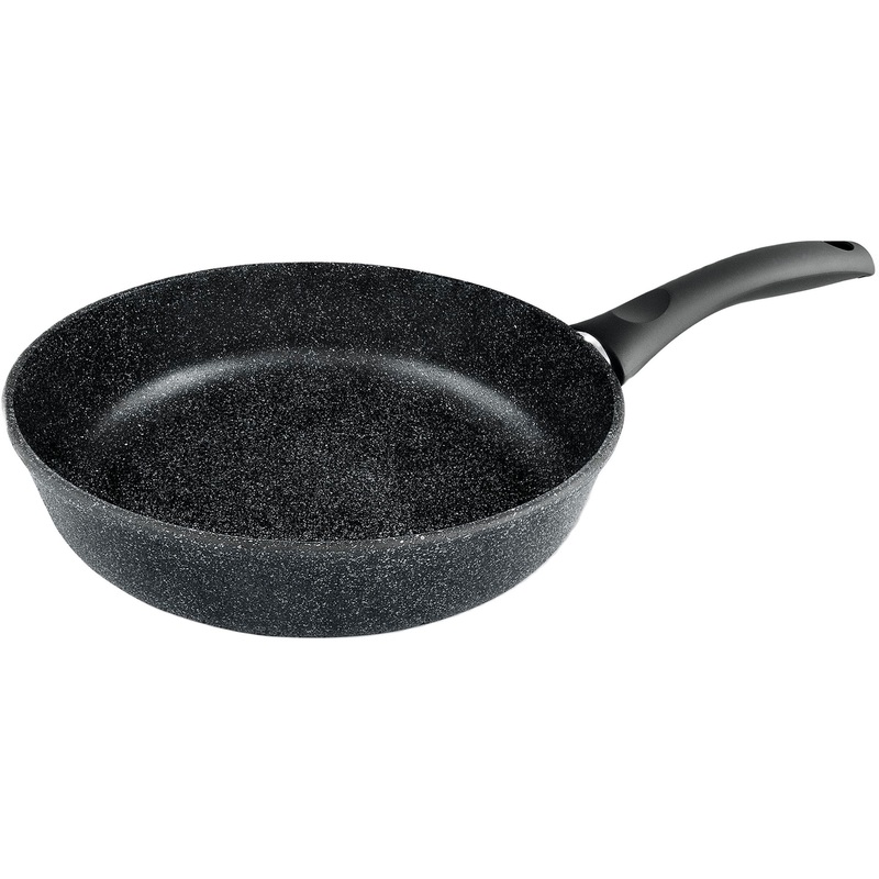 Изображение товара Сковорода НМП Granite 22 см литая антипригарная для всех плит, Россия