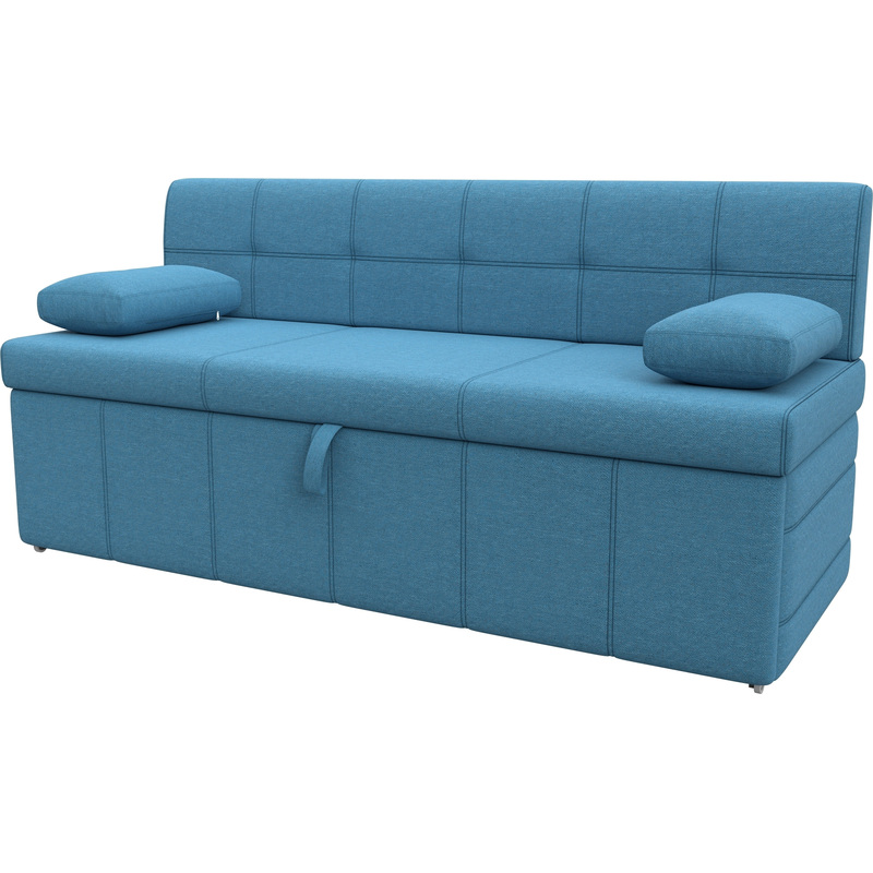Изображение товара Диван-кровать Комфорт Лео трёхместный голубой