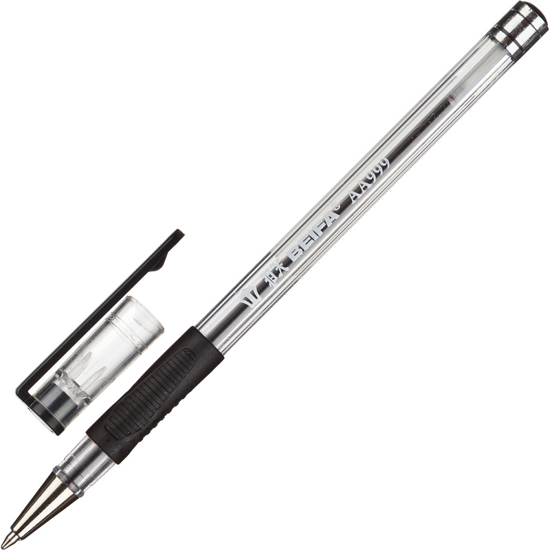 Изображение товара Ручка шариковая неавтоматическая Beifa АА 999 черная (толщина линии 0.5 мм)