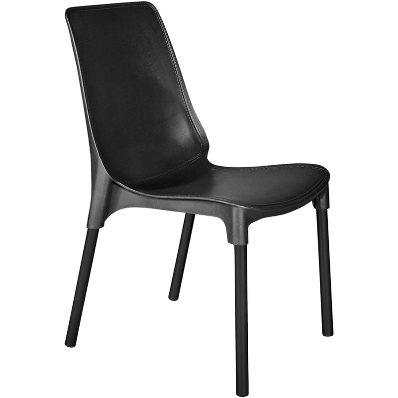 Изображение товара Стул обеденный Sheffilton SHT-S75 чёрный из пластика и металла