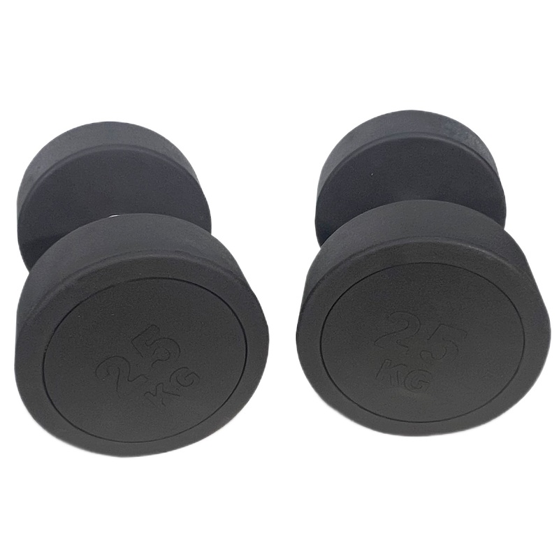 Изображение товара Гантель UNIX Fit PRO 25 кг обрезиненная круглая для фитнеса и тренировок