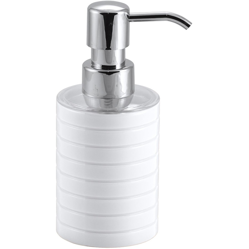 Изображение товара Дозатор для жидкого мыла Trento пластиковый 0.2 л белый