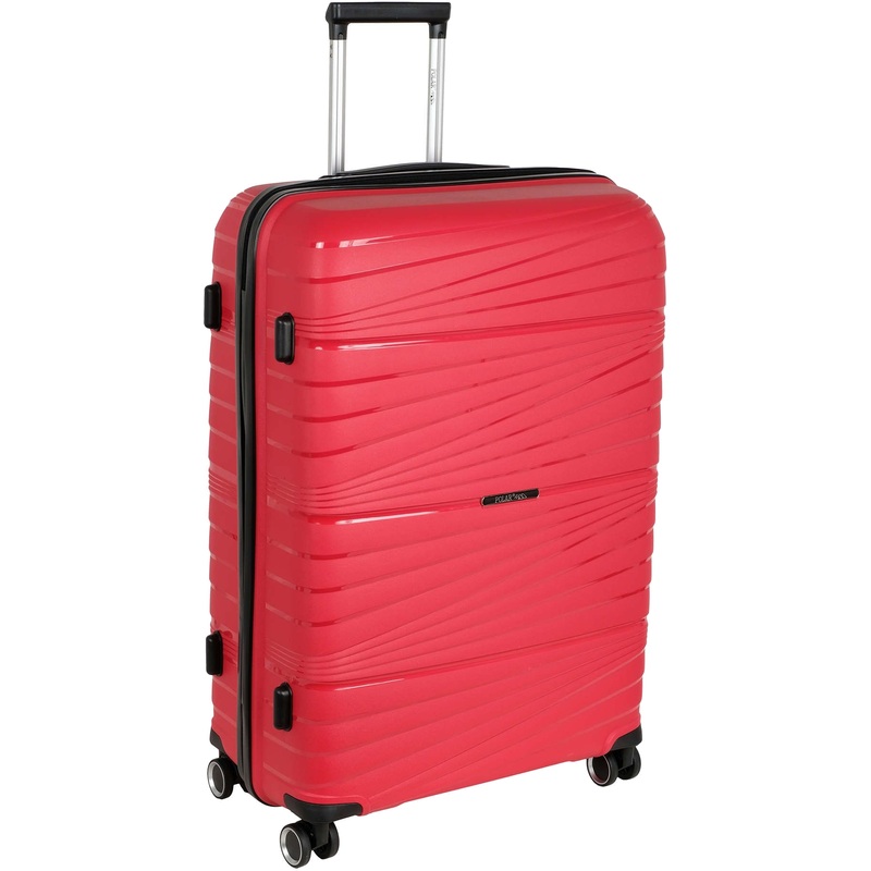 Изображение товара Чемодан Polar размер XL 105 л из полипропилена красный