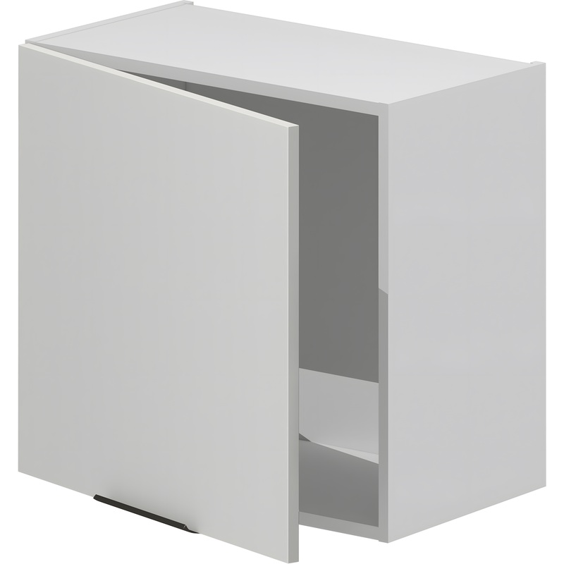 Изображение товара Шкаф кухонный VOK W1D_54_60 (белый альпийский/белый шагрень, 600х315х540 мм)